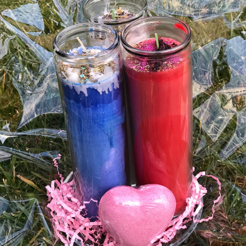 Healing fixed candle set